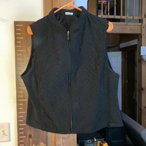 Columbia vest, the sides are fleece material